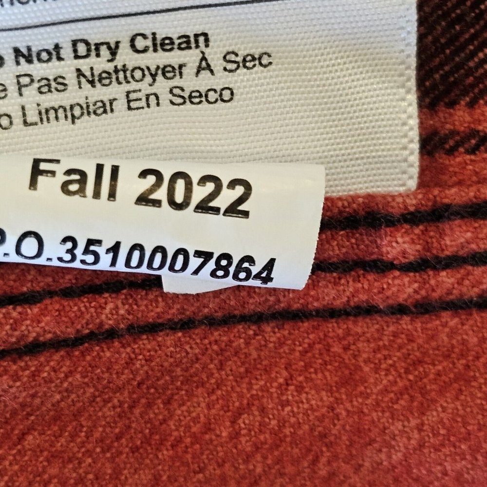 Carhartt Red and Black Plaid Flannel Button Down Shirt - Picture 10 of 11
